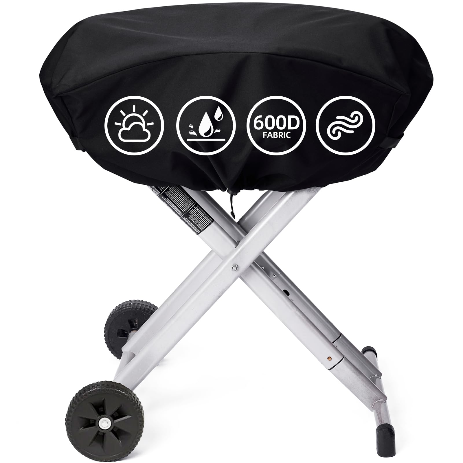 SCAUSY portable grill cover fits Coleman Roadtrip for rain protection