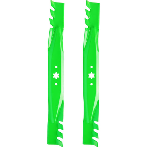 SCBHWJ 42'' mulching blades pair for cleaner cuts and even mulch distribution