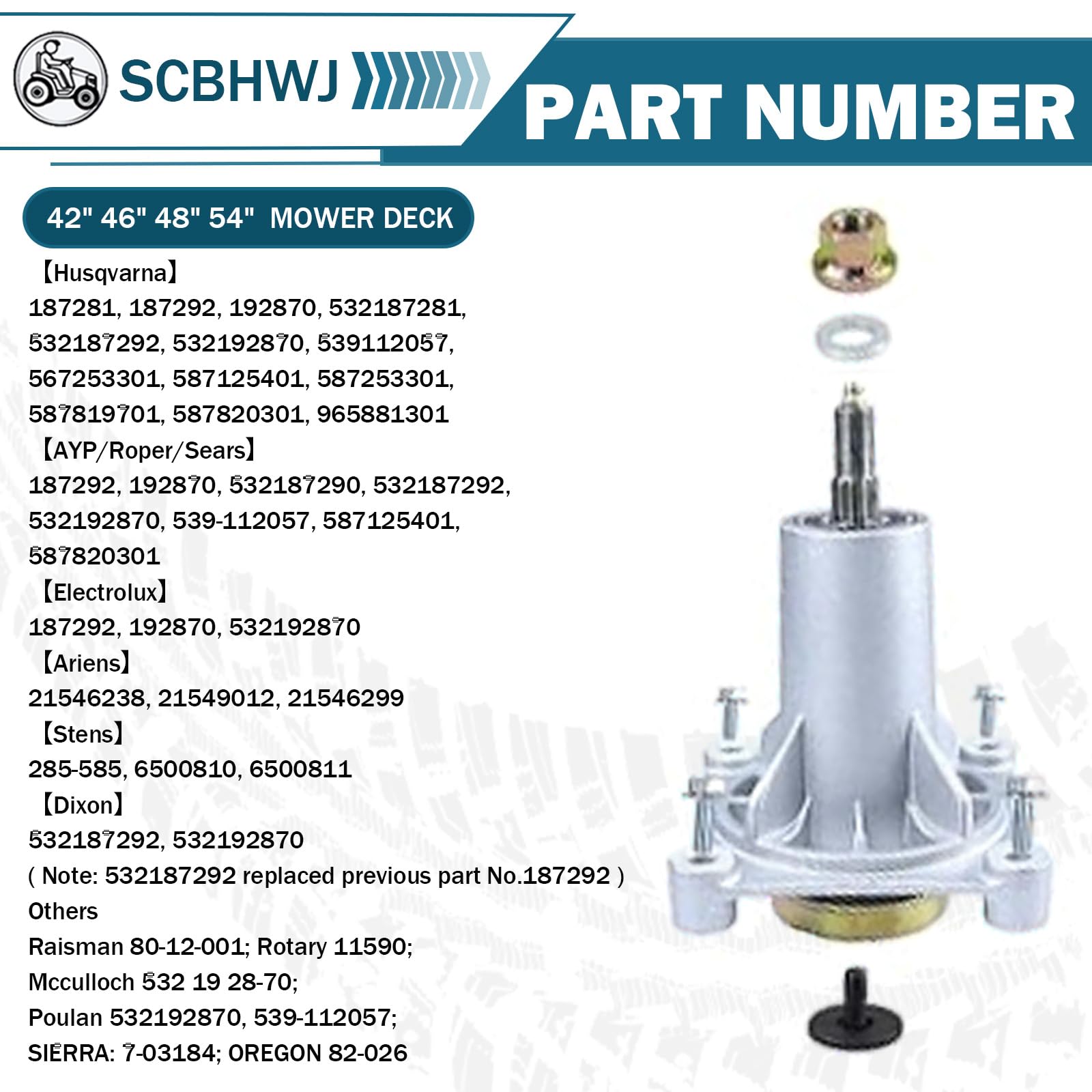 Reliable aluminum spindle with corrosion resistance for long-term compatibility