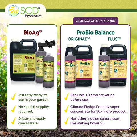 SCD BioAg is safe for people and pets during garden care