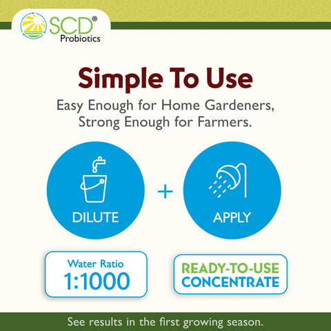 SCD BioAg soil revival depicts richer, healthier soil texture