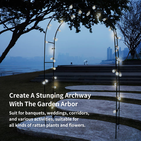 SCENDOR lightweight iron arch is portable and easy to relocate