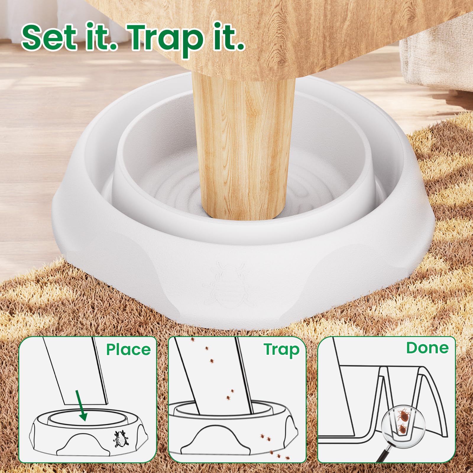 Schadro eight-pack traps offer broad coverage for multiple furniture items.