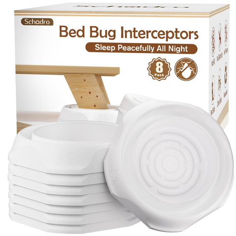 Schadro Bed Bug Interceptor under-bed trap protects sleep by catching intruders.