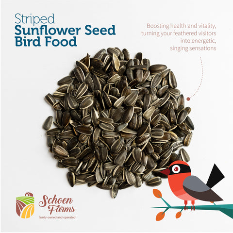 Schoen Farms small-feeder friendly 3lb bag ideal for compact backyard stations.