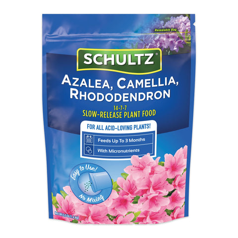 Schultz SPF48340 slow-release ACR fertilizer bag for steady lawn feeding