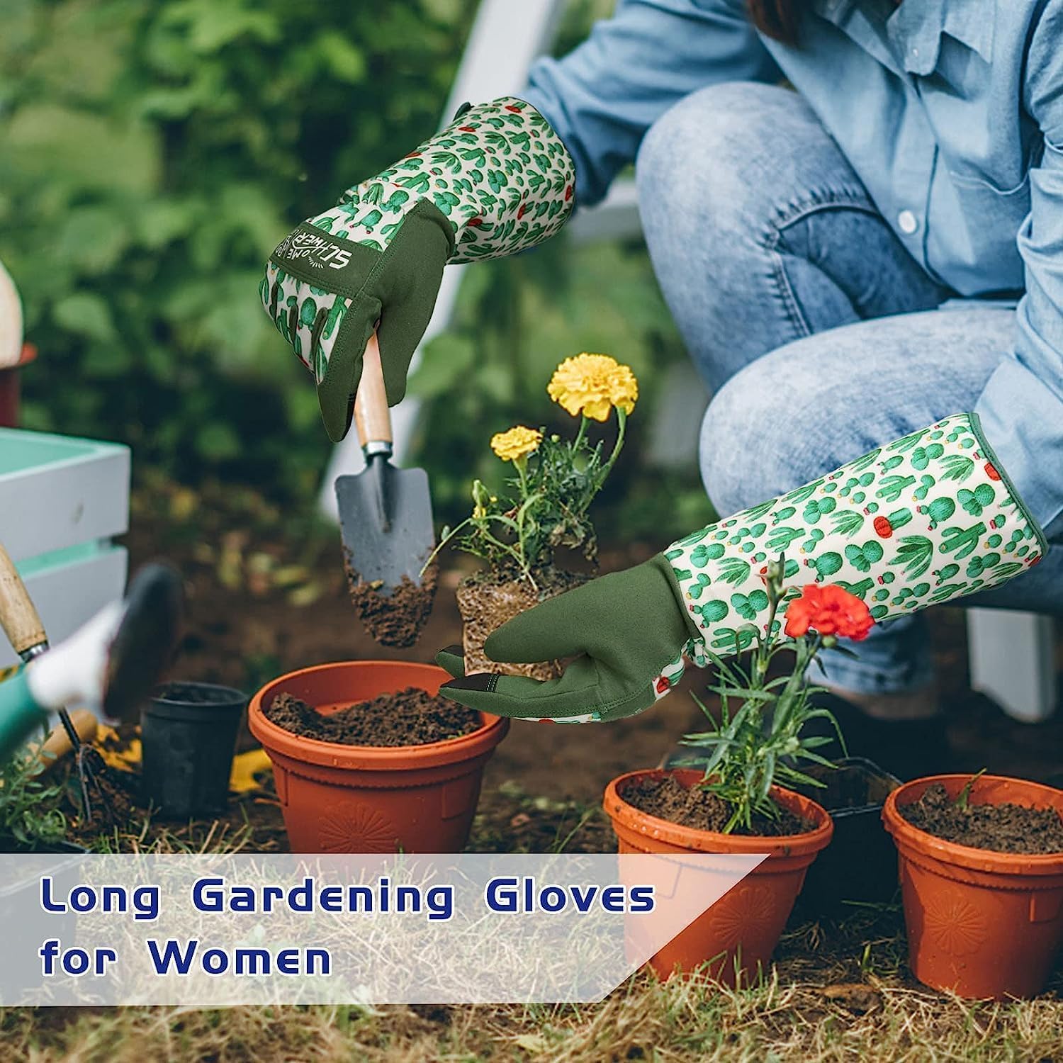 Schwer gardening gloves as a thoughtful gift for gardeners.