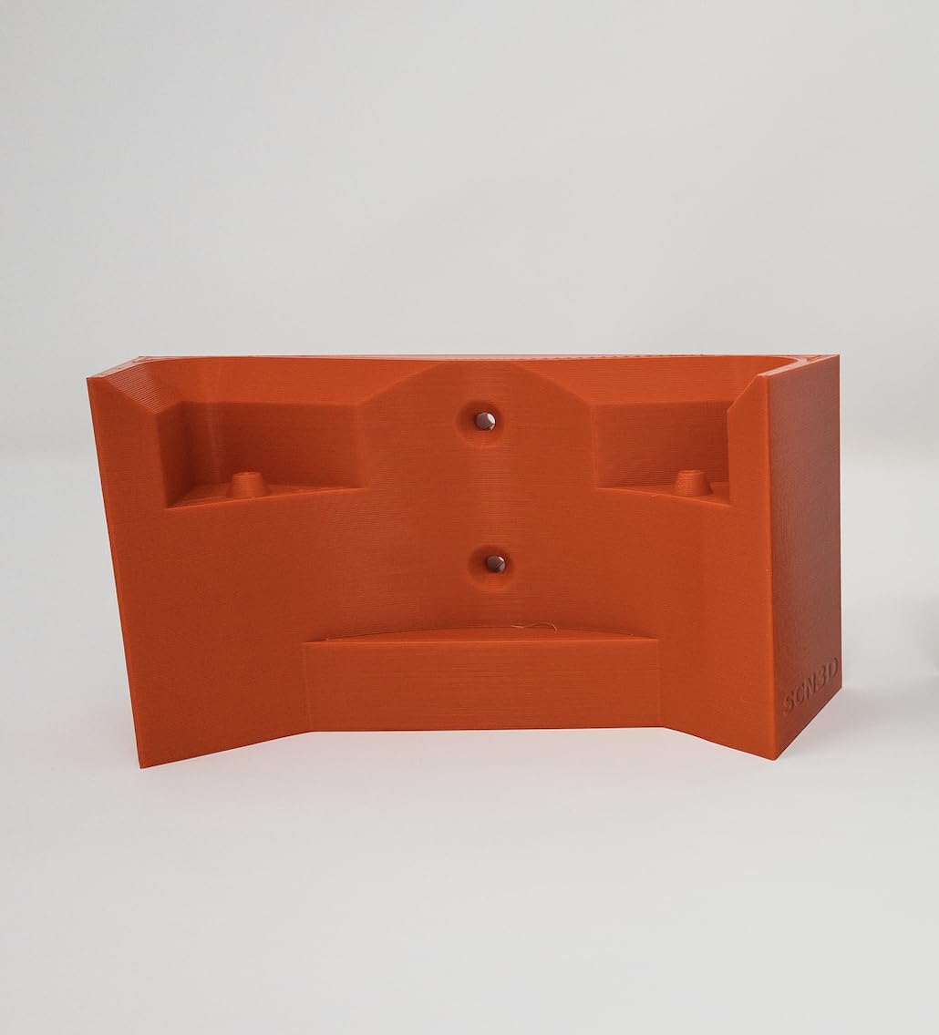 SCN3D garage storage solution with screws included for easy mounting.