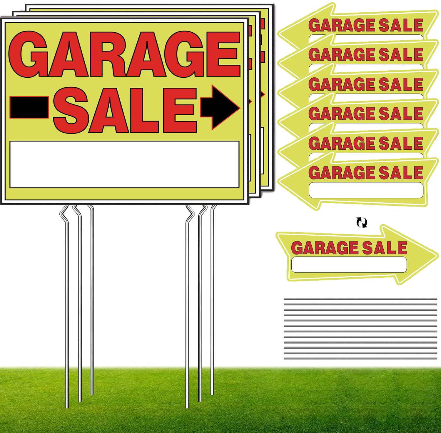 SCNWQ double-sided for-sale sign boosts visibility for passing traffic.