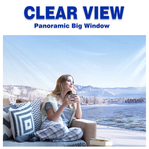 SCOCANOPY clear window sidewall Velcro-top anchor for secure canopy fit