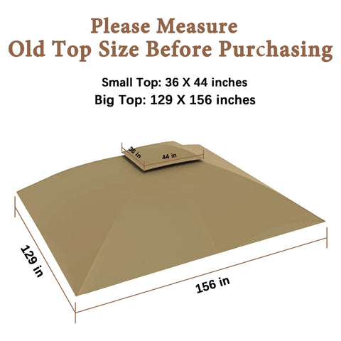 SCOCANOPY Crestfield 11x13 water-repellent fabric to shed moisture