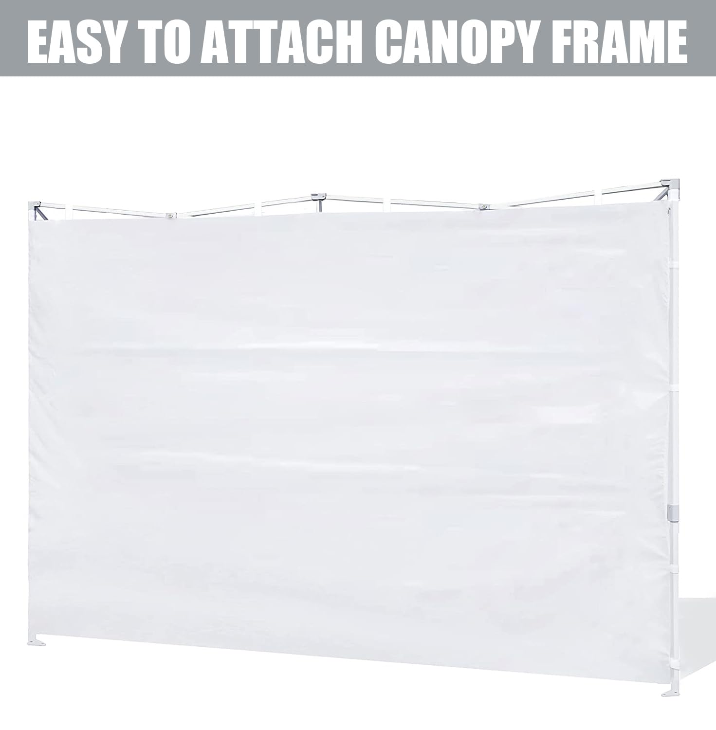 SCOCANOPY installation with Velcro top straps and frame-strap hooks.