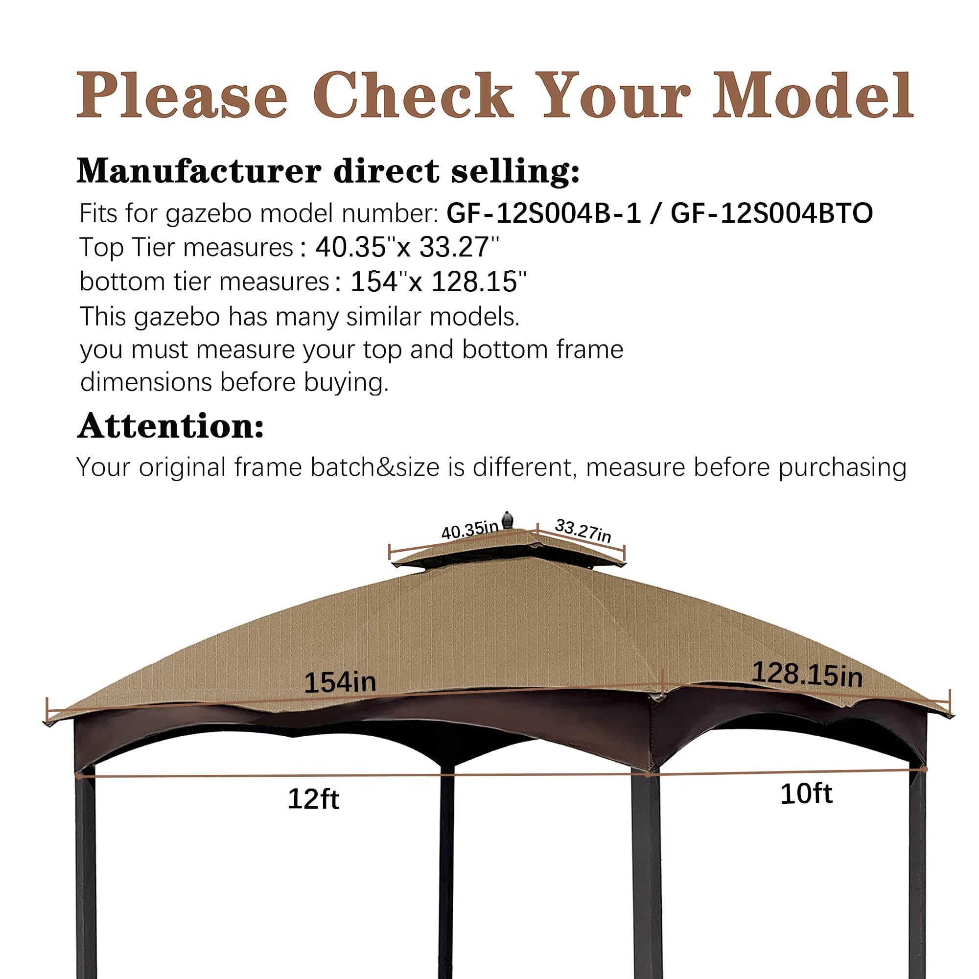 SCOCANOPY khaki ripstop top fabric detail highlights durable material