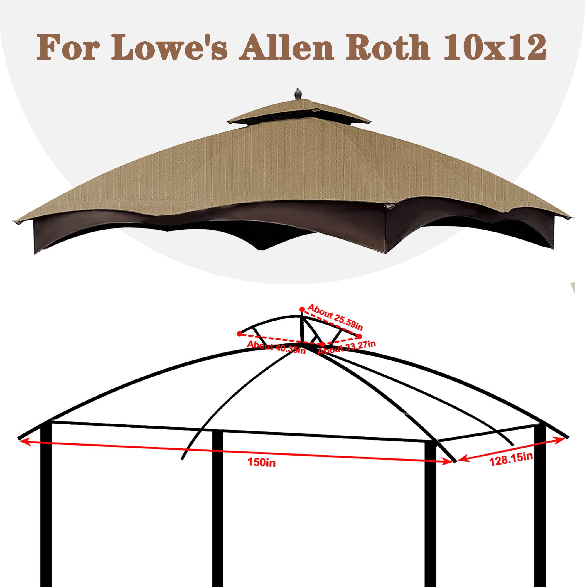 SCOCANOPY khaki ripstop top demonstrates water resistance feature