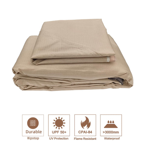 SCOCANOPY replacement top packaging; ready-to-install for Lowe's GF-12S004B-1.