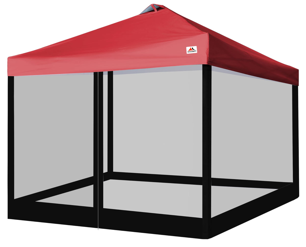 SCOCANOPY mesh sidewall fits 10x10 canopies for airflow and insect protection