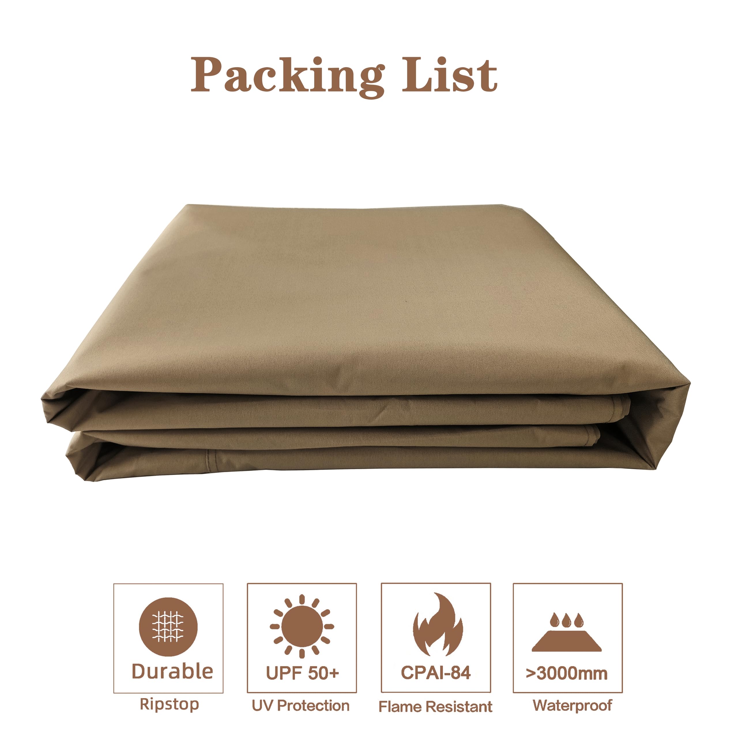 SCOCANOPY replacement canopy weather-ready fabric in outdoor light.