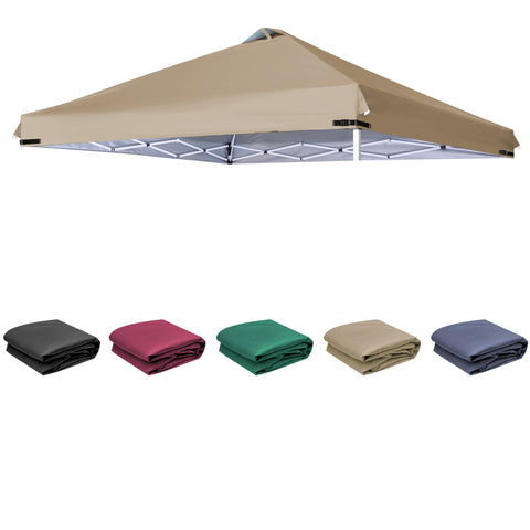 SCOCANOPY replacement top with air vent for 10x10khaki, enhancing airflow and stability