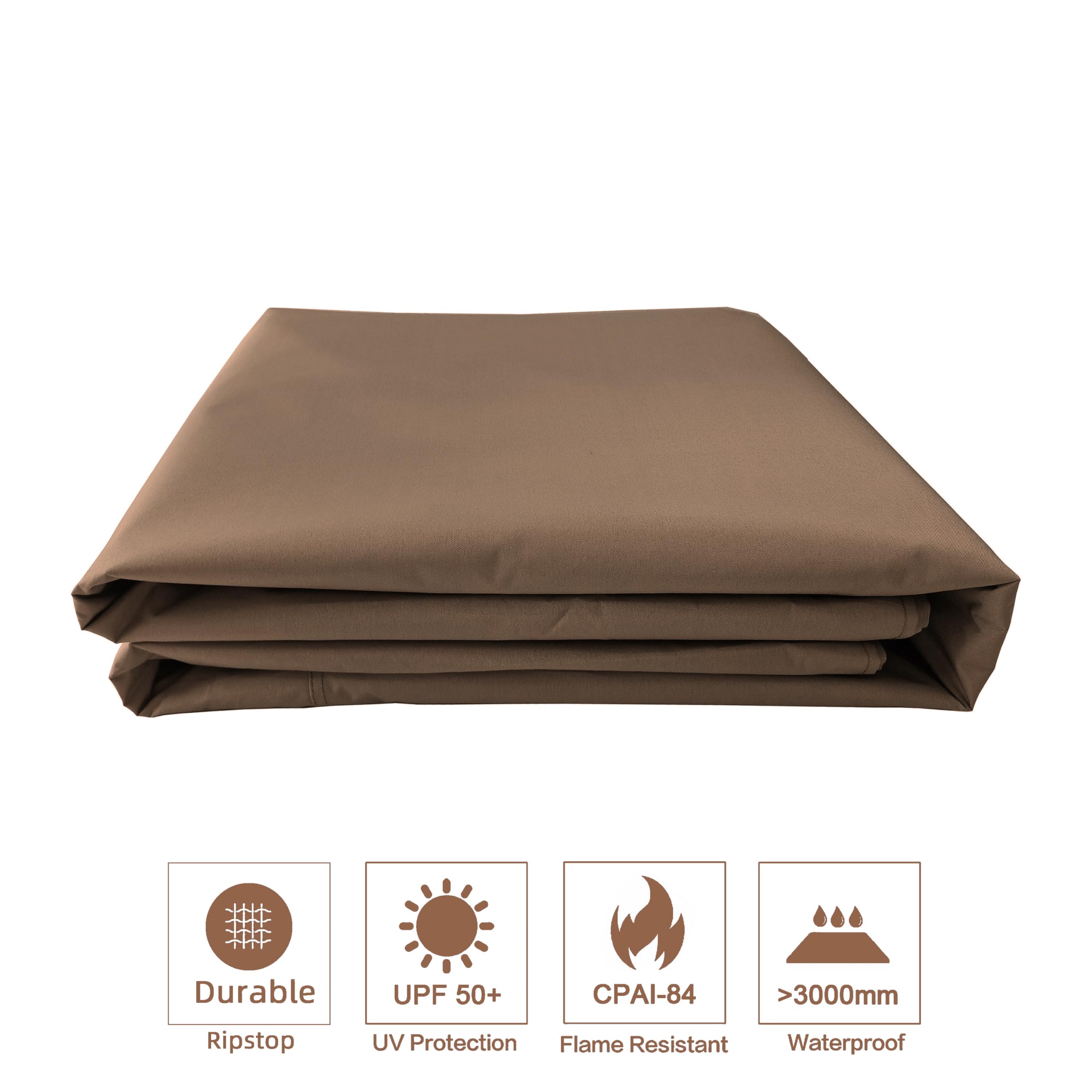 SCOCANOPY RipLock 350 fabric close-up shows premium protection.