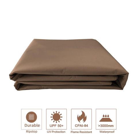 SCOCANOPY RipLock 350 fabric close-up shows premium protection.