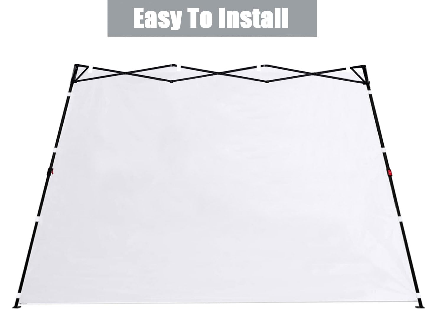SCOCANOPY SideWall with 8-tab attachment strap system