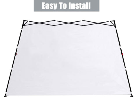SCOCANOPY SideWall with 8-tab attachment strap system