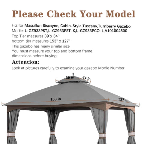 SCOCANOPY Turnberry top on frame highlighting durable ripstop grey fabric