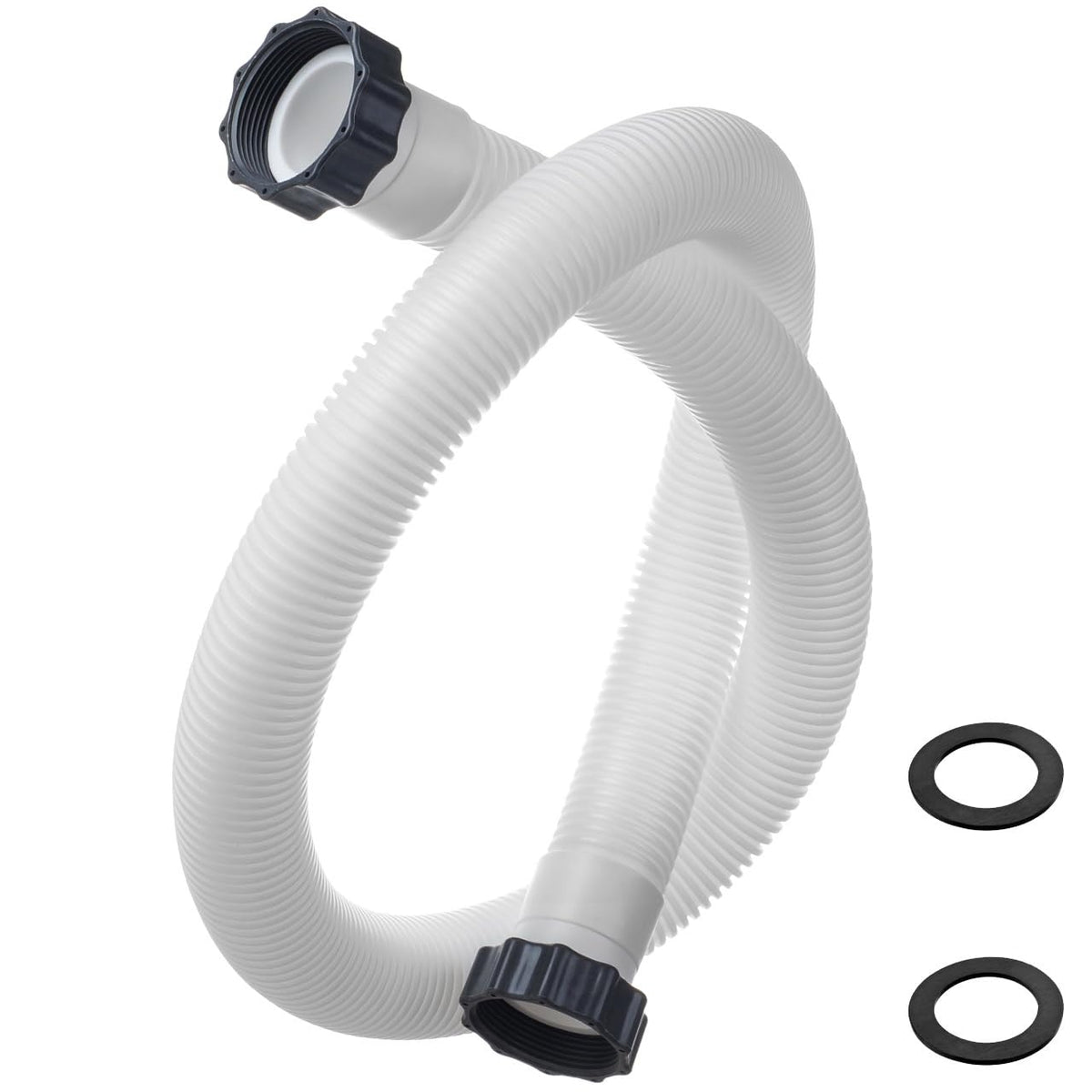 Sconva 1.5in pool hose fully extended to 59 inches for replacement use