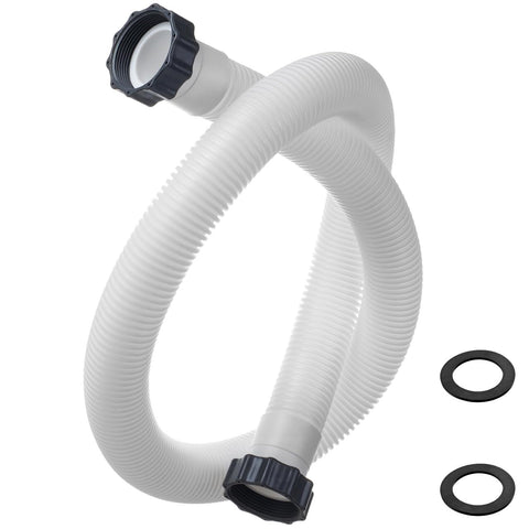 Sconva 1.5in pool hose fully extended to 59 inches for replacement use