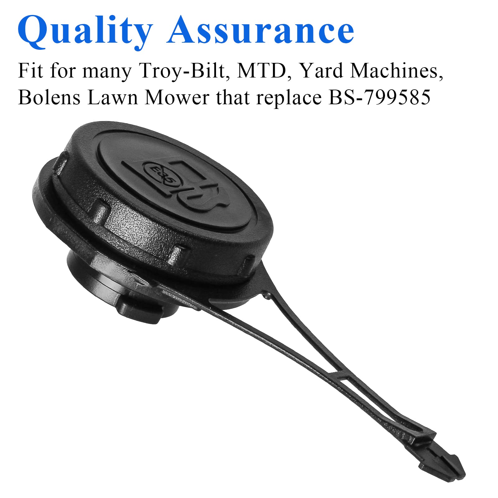 Sconva 799585 cap for 675EX engine keeps fuel secure in outdoor conditions