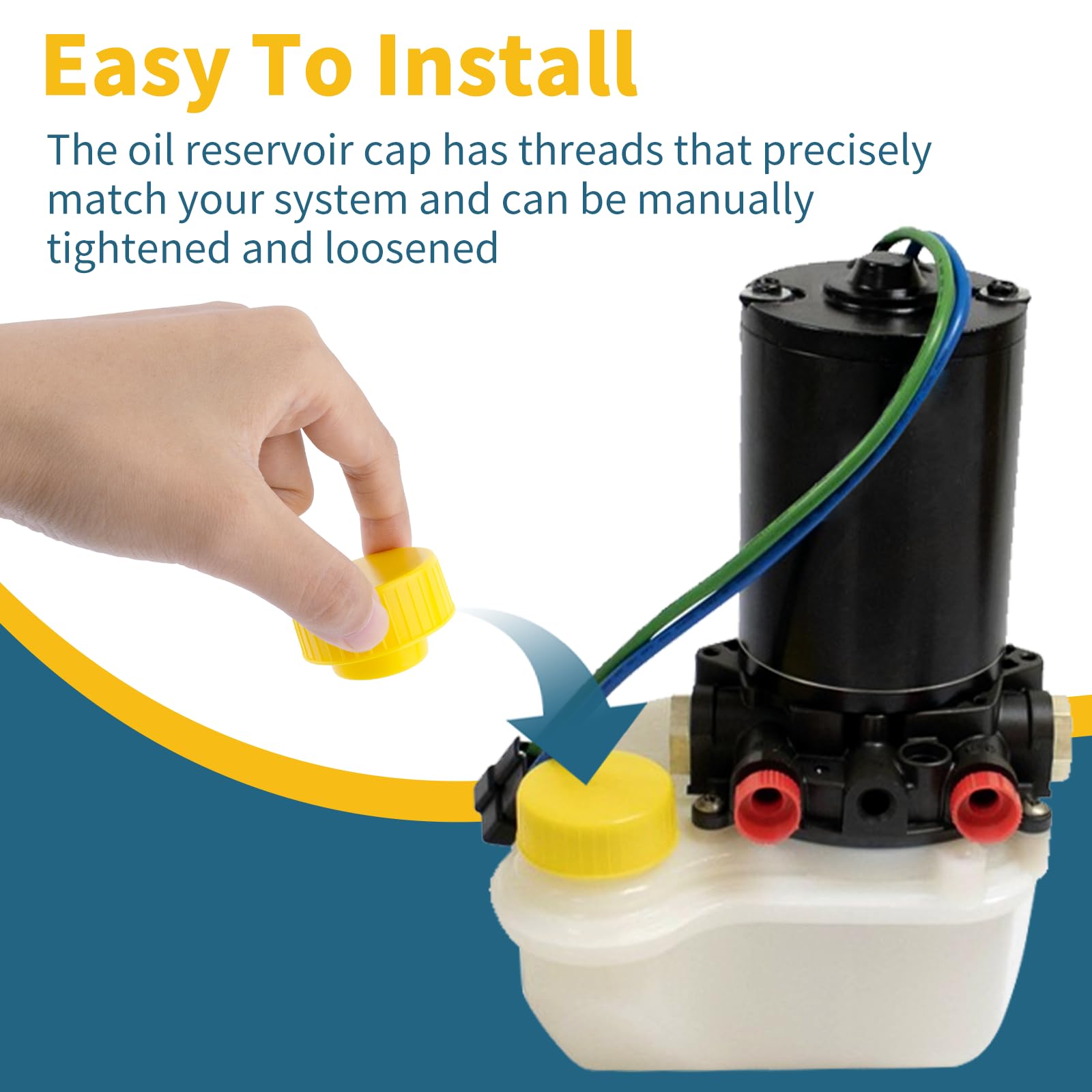 Power-Pole Pro Series cap by Sconva reduces leaks and downtime.