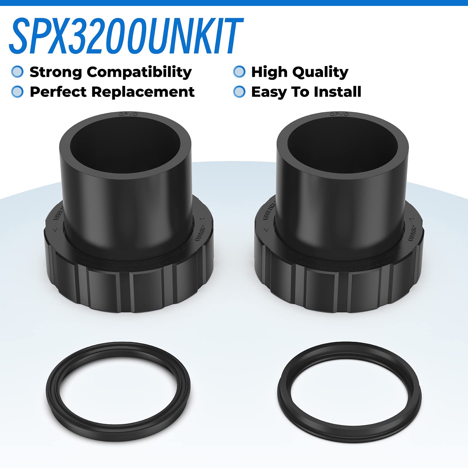 SPX3200UNKIT demonstrates compatibility with H-series low NOx heaters.
