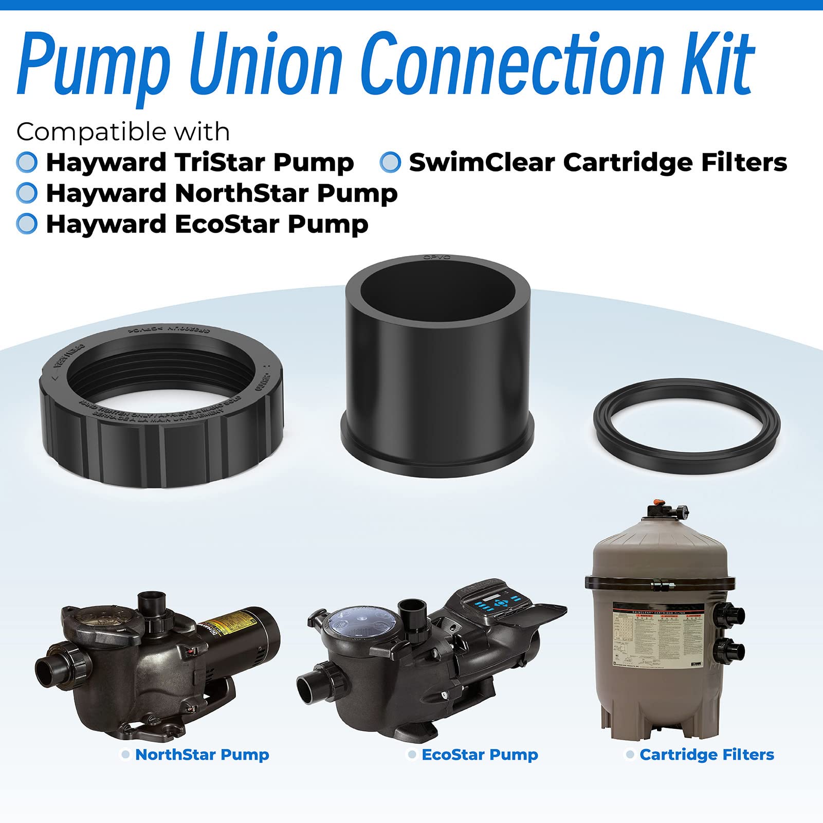SPX3200UNKIT CPVC detail highlights durability for high-pressure pool plumbing.