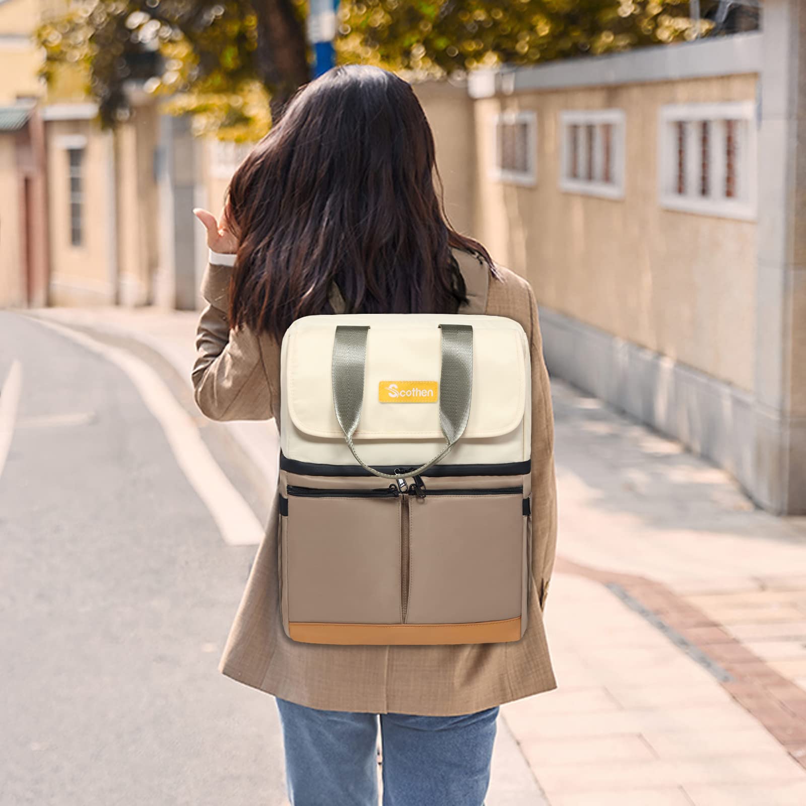 Scothen cooler includes a 3-in-1 bottle opener for quick gatherings.