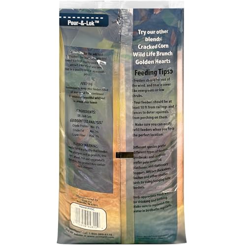 Scott Pet Shelled Corn ideal for feeding birds from a bowl or feeder.