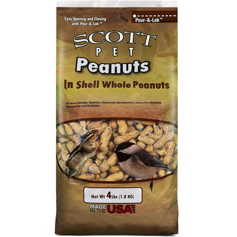 Scott Pet Wild Bird Seed bag shows fresh, ready-to-use packaging for birds