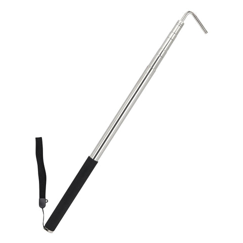 Scottchen PRO awning rod puller extended for convenient RV reach.