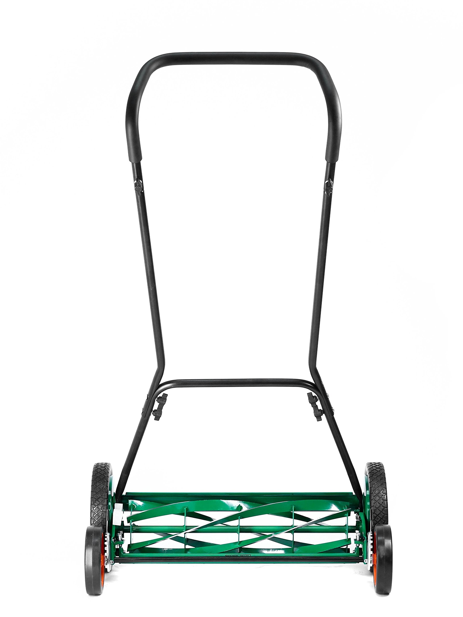 Scotts 2000-20S dual-tracking wheels improve maneuverability