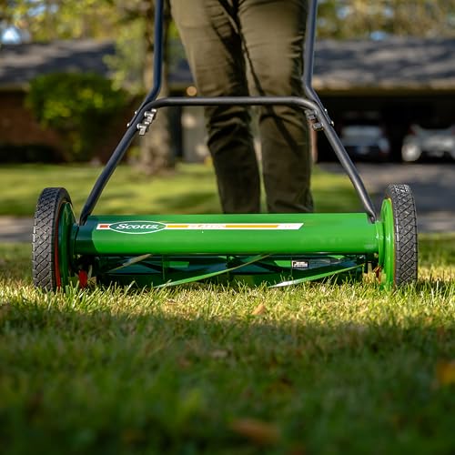 Scotts 2000-20S quick-snap height feature for precise cuts
