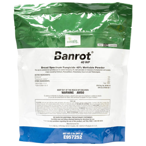 Scotts Banrot 40 WP bag, soil fungicide for damping-off and root rot protection