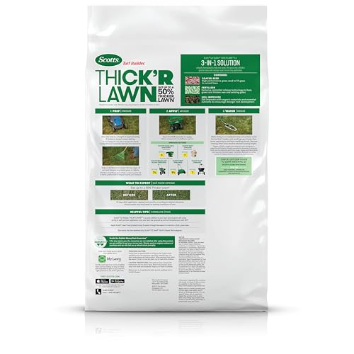 Close-up of Scotts Thick'R Lawn seeds and fertilizer granules ready to energize growth.