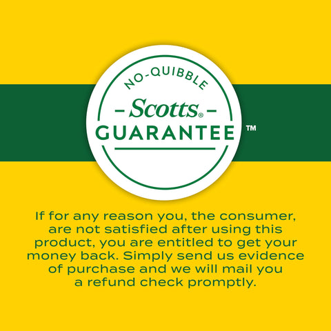Scotts spray pattern promotes even coverage over lawns.