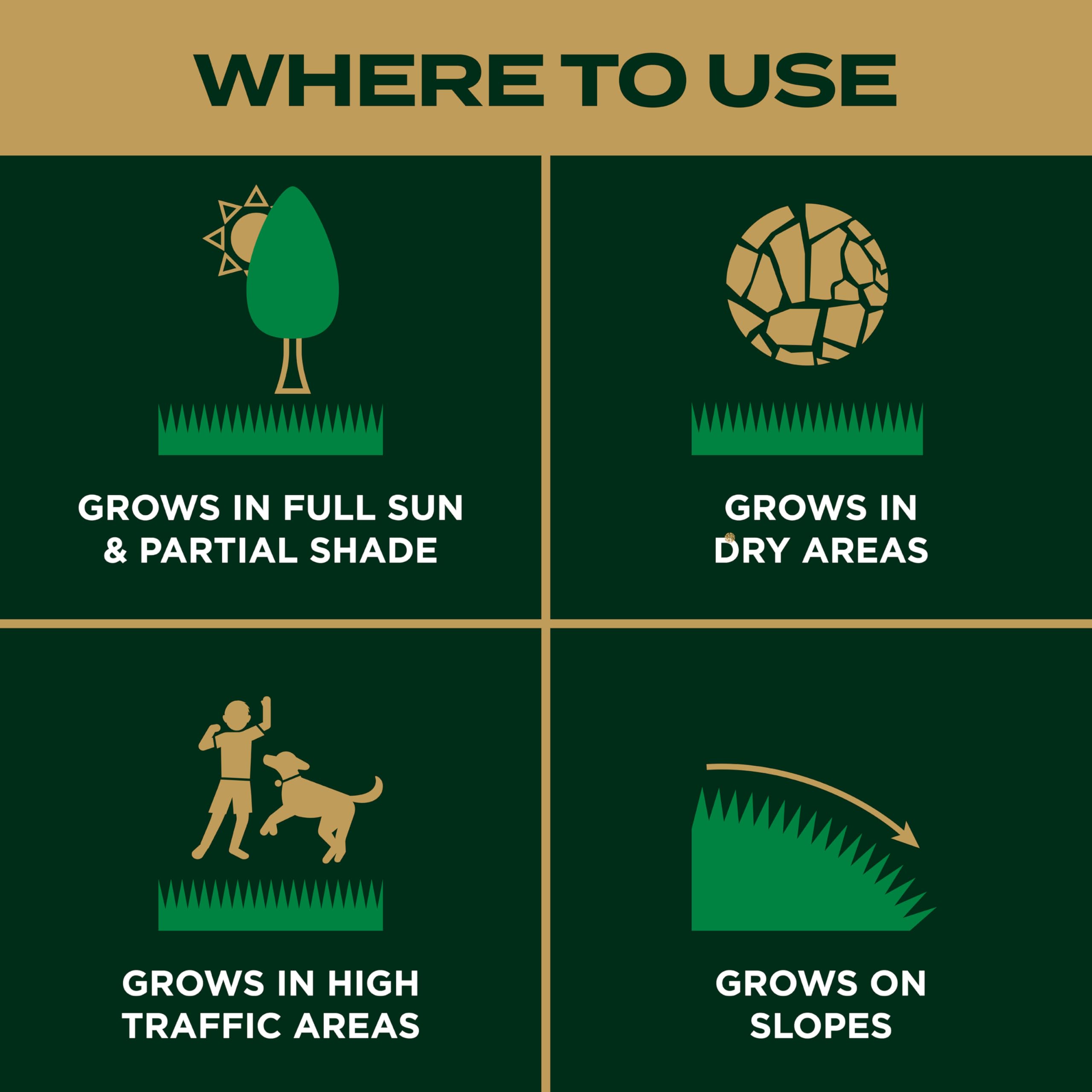 Scotts EZ Seed is best planted in spring or fall.