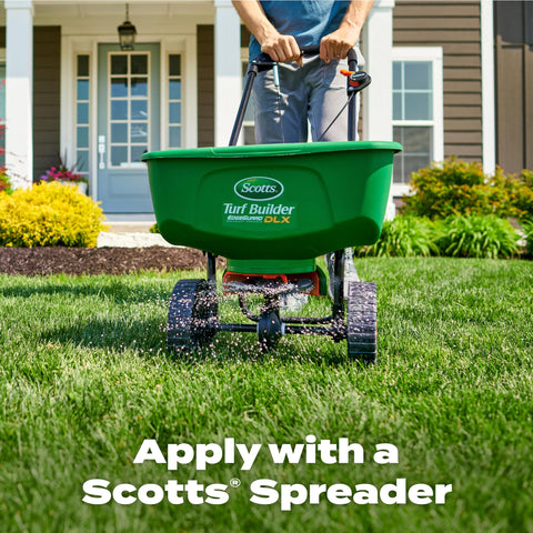 Spreader setting guidance for Scotts broadcast application