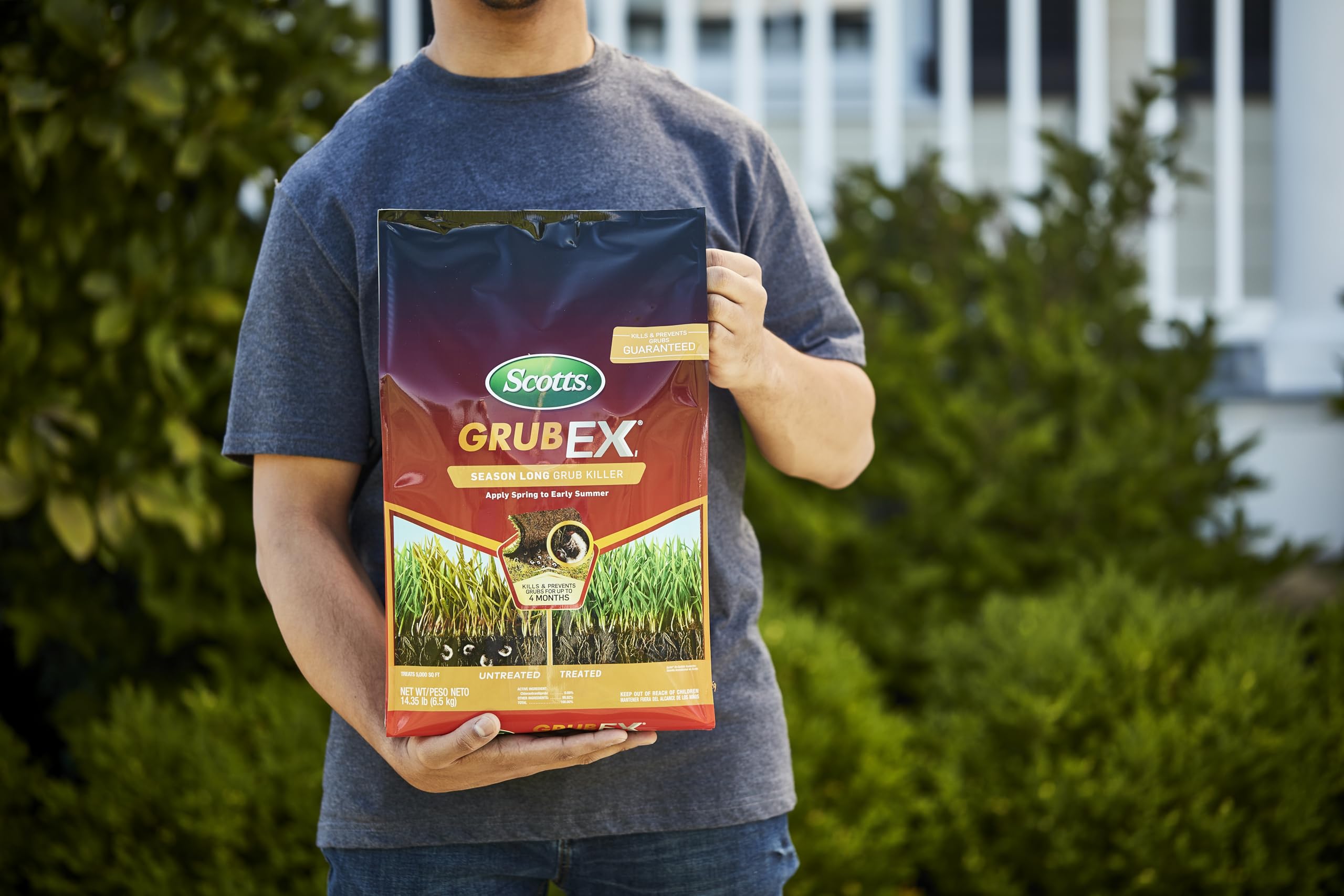 Japanese beetle infestations managed with annual GrubEx1 use.