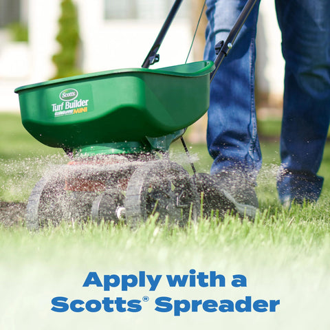 Scotts Halts compatible with most grass types, except Dichondra or Bentgrass.