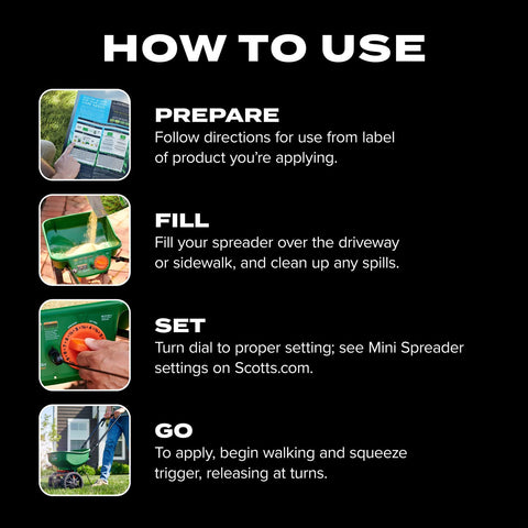 Scotts sturdy build for years of DIY lawn care tasks.