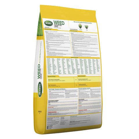 Note: avoid using on specified grasses and clover-rich turf per label.