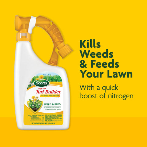 Scotts lawn-care bundle image highlights two ready-to-spray products.