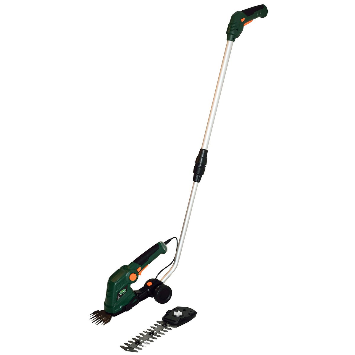 Scotts LSS10272PS battery powers cordless trimming for quick yard touch-ups
